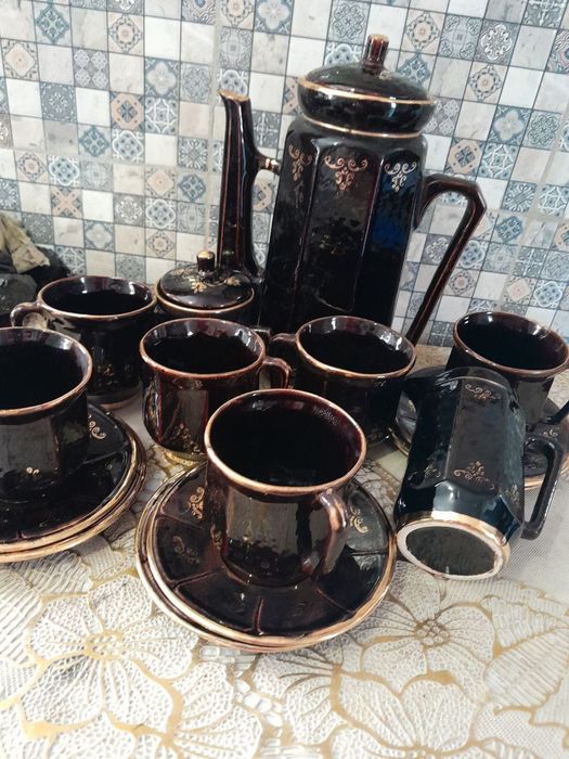 Армянский фарфоровый кофейный сервиз