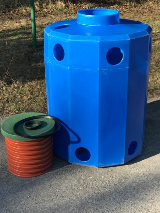 Studnia chłonna 500L deszczówka - odwodnienie - oczyszczalnia - szambo