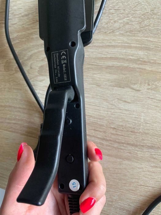 Prancha de alisar o cabelo