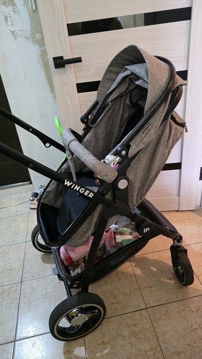 Коляска BabyHit Winger Light Grey трансформер