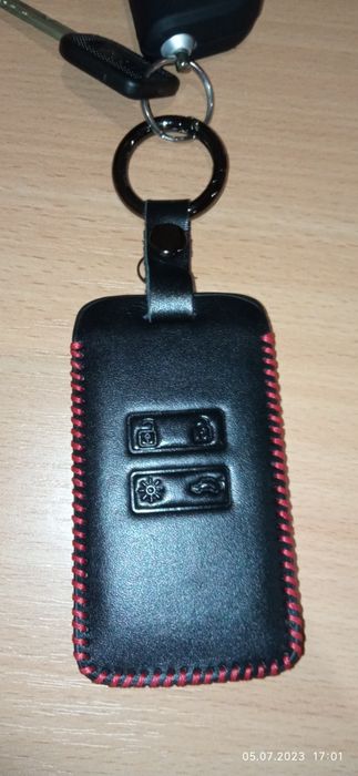 Чехол для ключ-карты Renault (кожа)