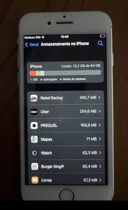 Iphone 8  64GB - Rose Gold  -   *  Novo  c/ Oferta Airpods Pro *