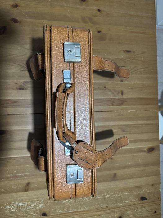 Mala de viagem vintage 51x41x15cm