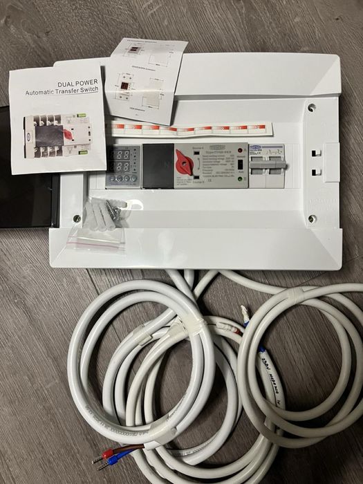 Щит АВР, готове рішення для підключення EcoFlow, Bluetti, інвертора