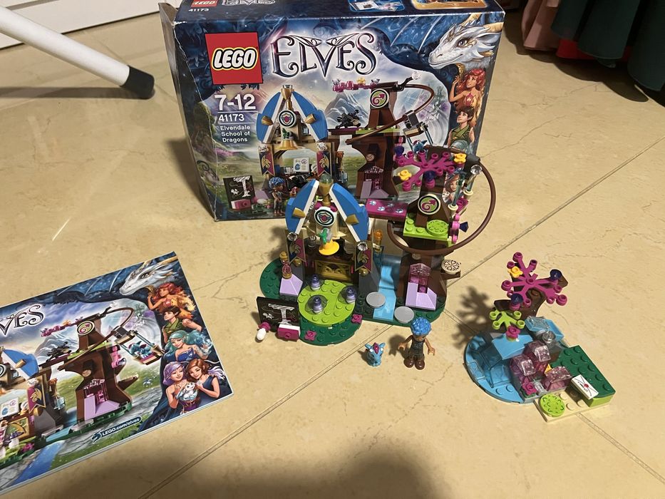 pakiet klockow lego friends i lego elves