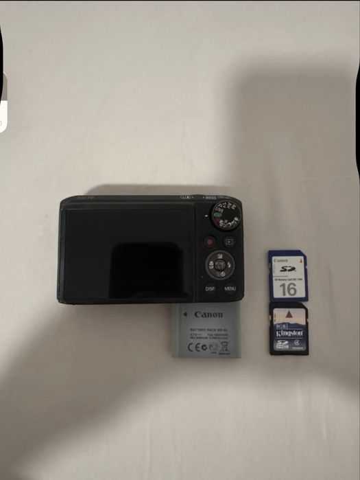 Canon PowerShot SX260 HS – Zoom 20x + Cartões SD