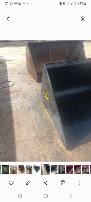 JCB ładowarka teleskopowa Łyżka obiętościowa szufla do zboża