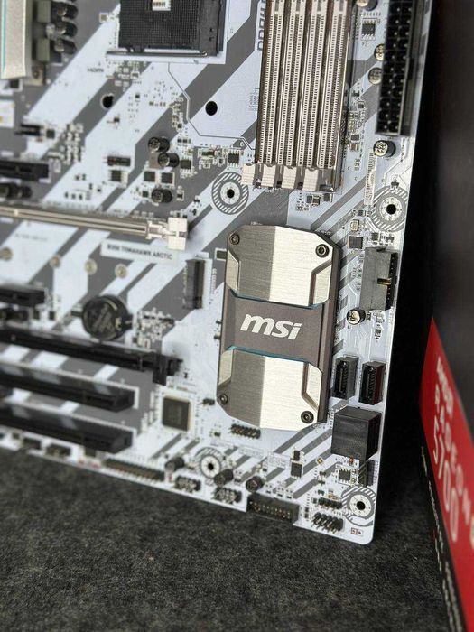 MSI B350 Tomahawk Arctic | МАГАЗИН | БІЛА плата AM4 | Гарантія 90 днів