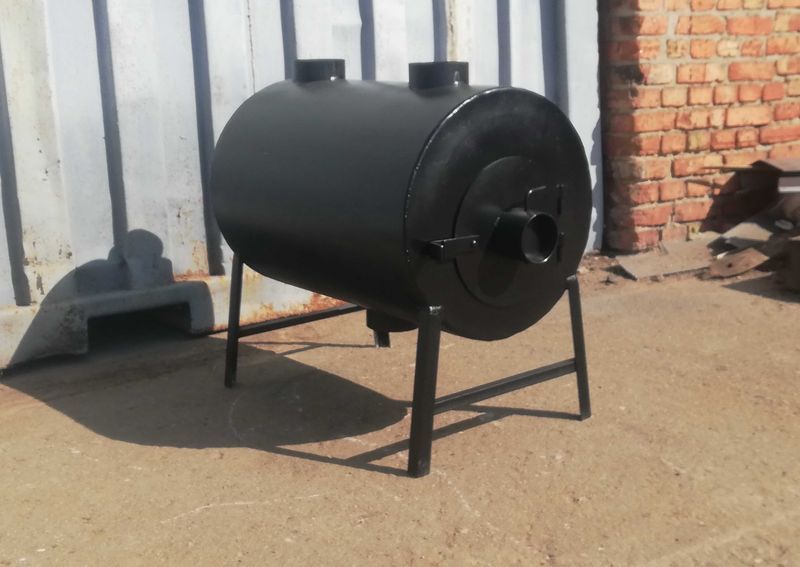 5,5 мм! ВЕЧНЫЕ ПЕЧИ! ОБДУВ! Буржуйка Булерьян POLTAVKA MIX 73 м2!