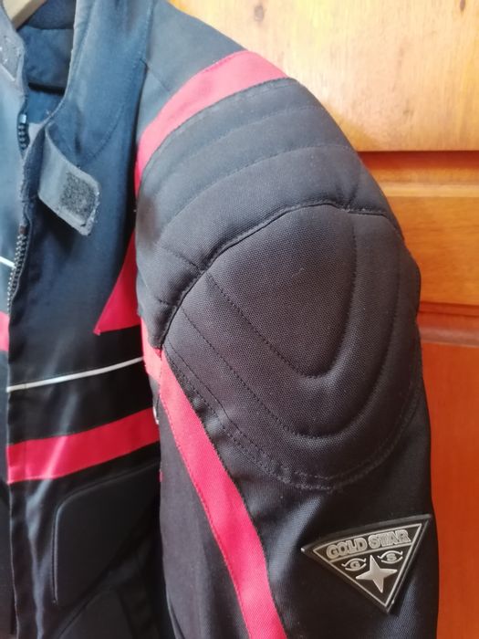 Casaco Motard marca, gold star