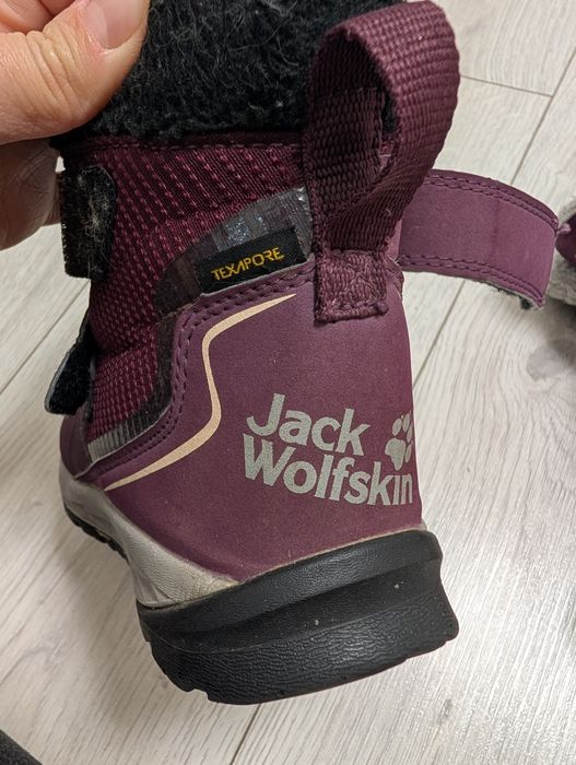 Jack Wolfskin черевики зимові термо для дівчинки