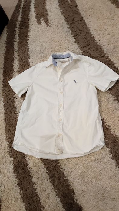Белая рубашка на рост 140 см