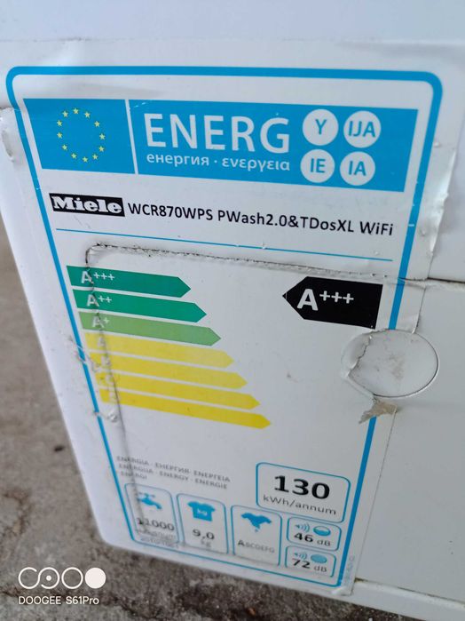 Pralka Miele WCR870WPS