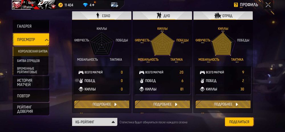 Акаунт фрі фаєр ..