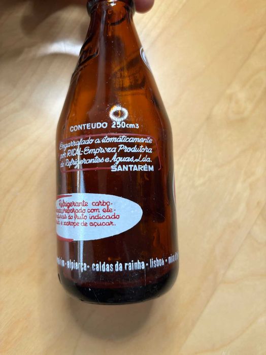 Garrafas pirogravadas antigas/vintage - Rical