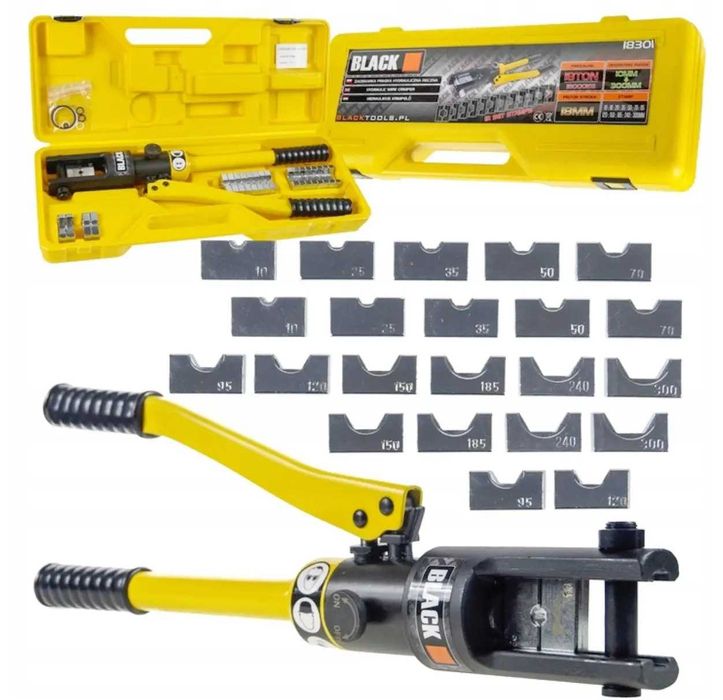 Інструмент для опресовування наконечників, 16-300 мм², BLACK 18301