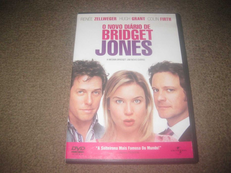 DVD "O Novo Diário de Bridget Jones" com Renée Zellweger