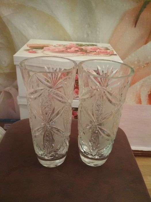 Продам вазы хрустальные