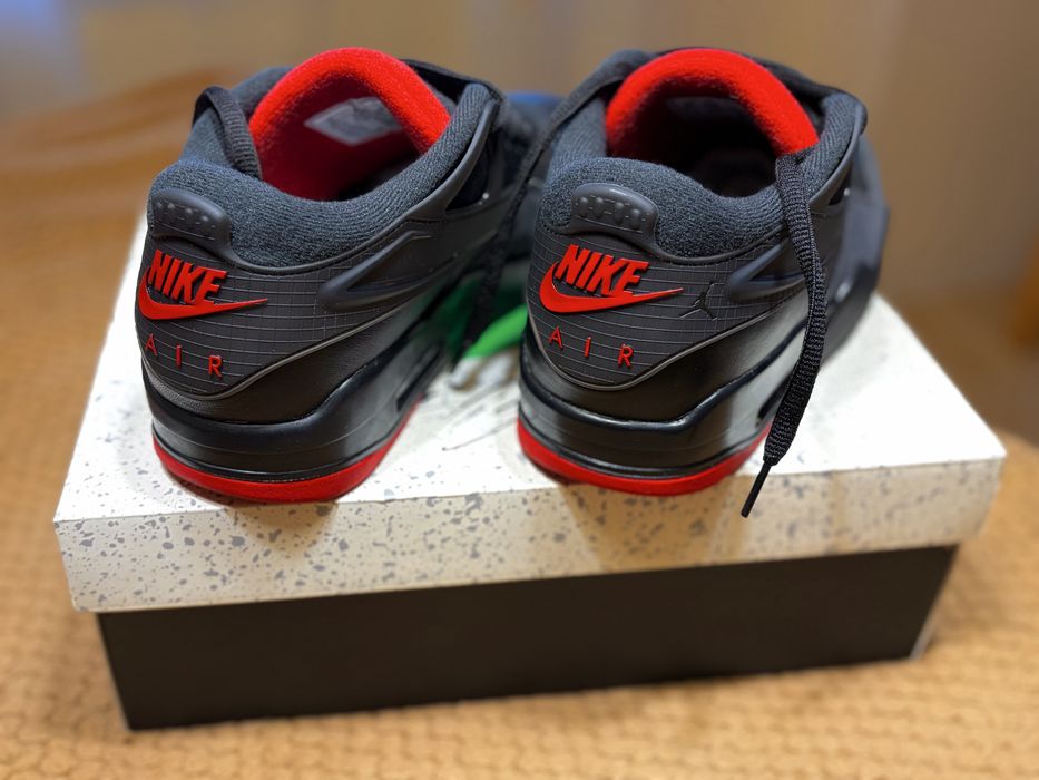 Air Jordan 4 RM Black/Varsity Red-Anthracite – EUR 44