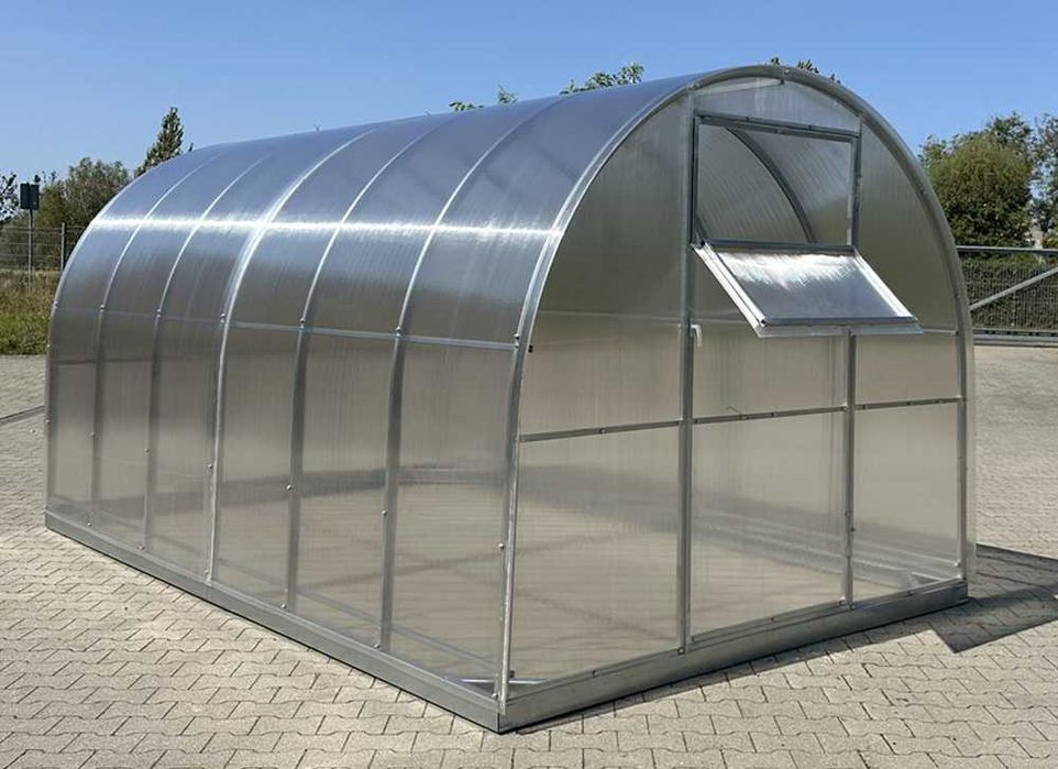 Szklarnia z poliwęglanu 2,5m Kompakt (2,5x2, 2,5x4, 2,5x6 i tdp.)