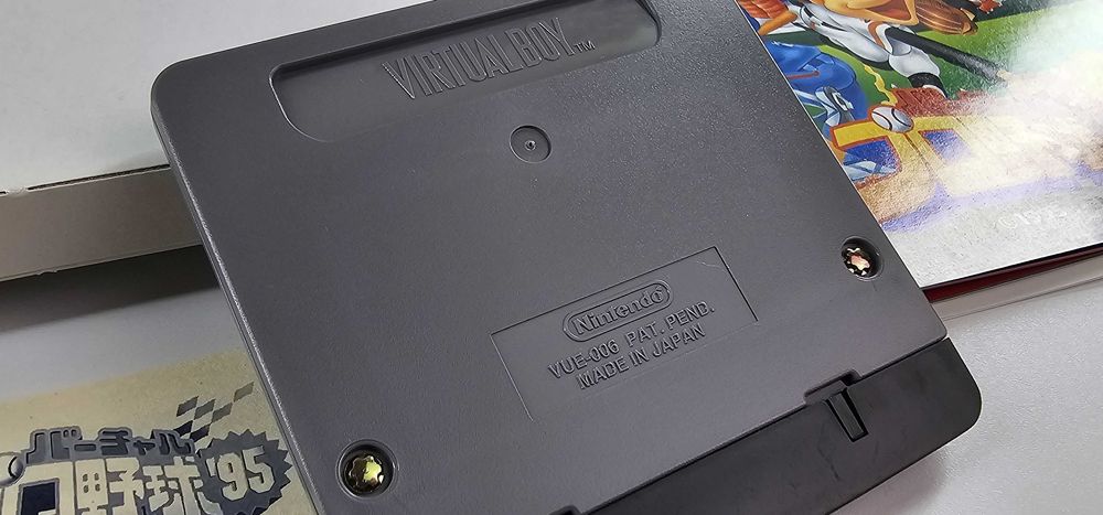 NOWY Pro Baseball '95 Virtual Boy Nintendo VUE-VVP-JPN