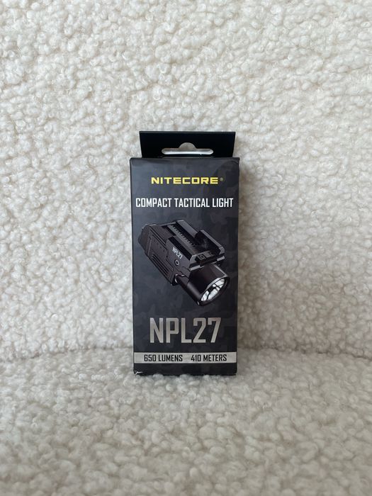 Nitecore NPL27 Дальнобійний Пістолетний Ліхтар 650 люм. 410 м