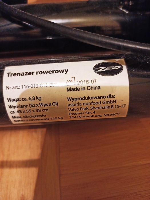 Trenazer rowerowy