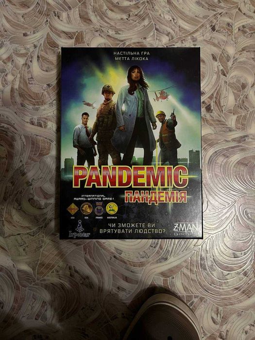 Настільна гра "Pandemic" (Пандемія)