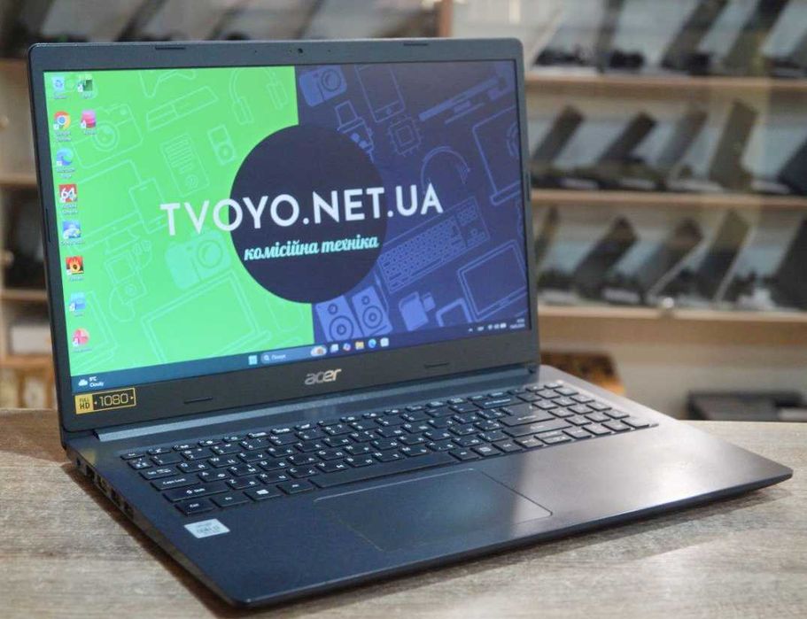 ГАРАНТІЯ Acer (FullHD/Core i3-10110U/RAM 8ГБ/SSD 256ГБ/MX230)TVOYO