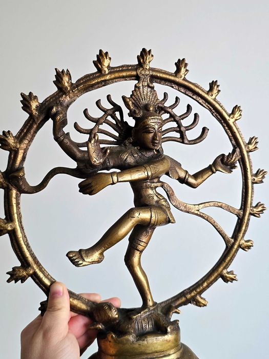 Nataradźa figura z mosiądzu 35 cm