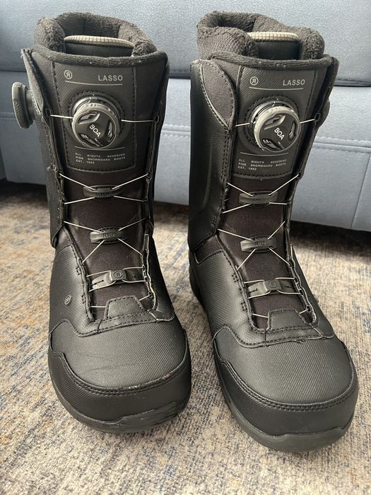 RIDE LASSO 28cm ダブルBOA ブラック【中古】 Dla Ciebie wszystko - ride lasso - w kategorii Obuwie