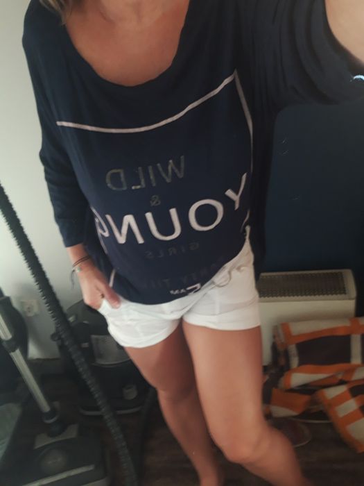 Bluzka damska z długim rękawem tunika XL/XXL