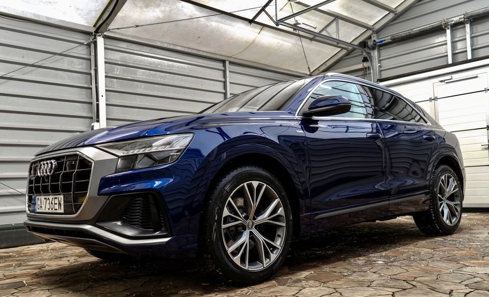 Audi Q8 286KM S-Line i Pełna Opcja I Salon Polska i Gwarancja Audi I