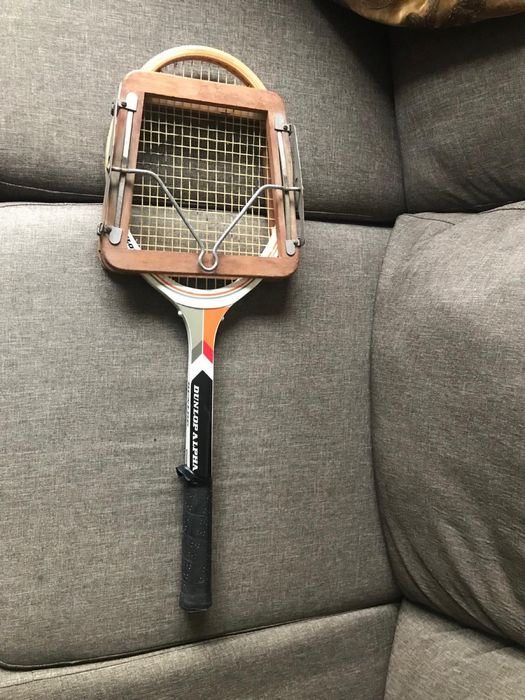 Raquete tenis vintage dunlop alpha