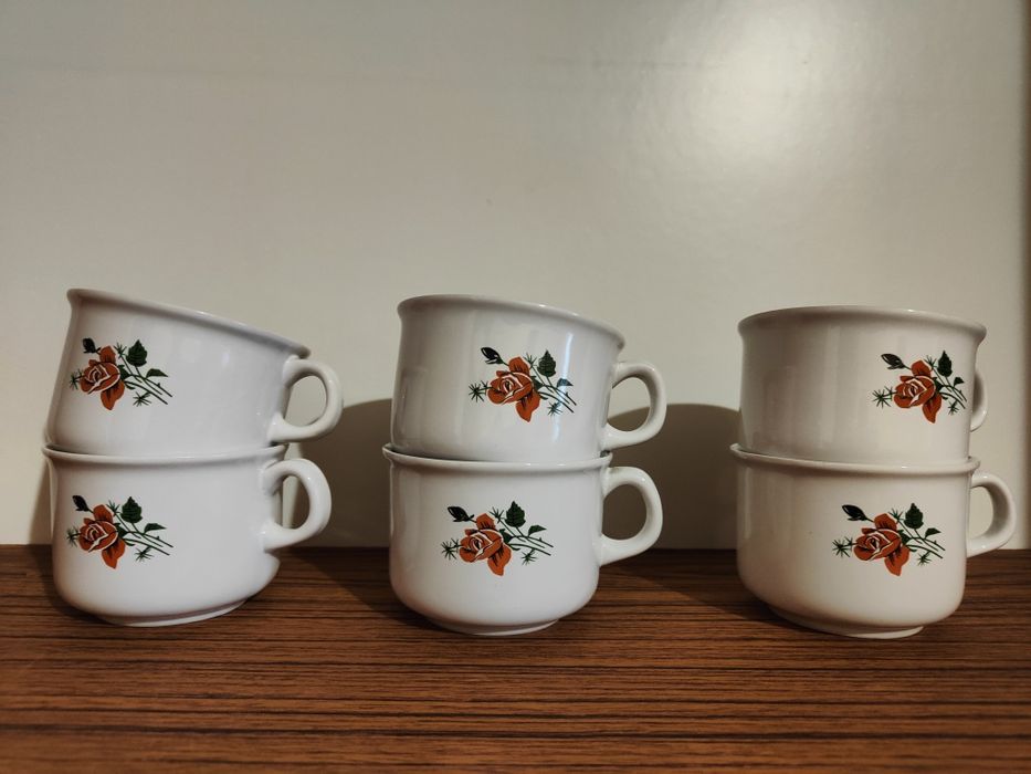 Retro kubki kubeczki PRL