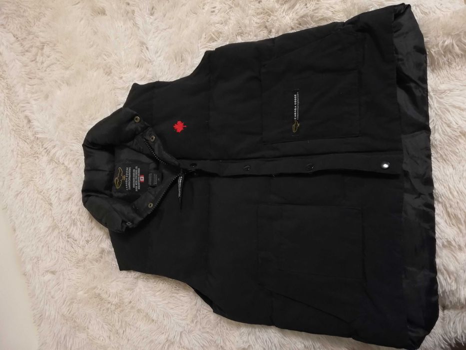 bezrękawnik puchowy Canada goose M L 38 40 czarny