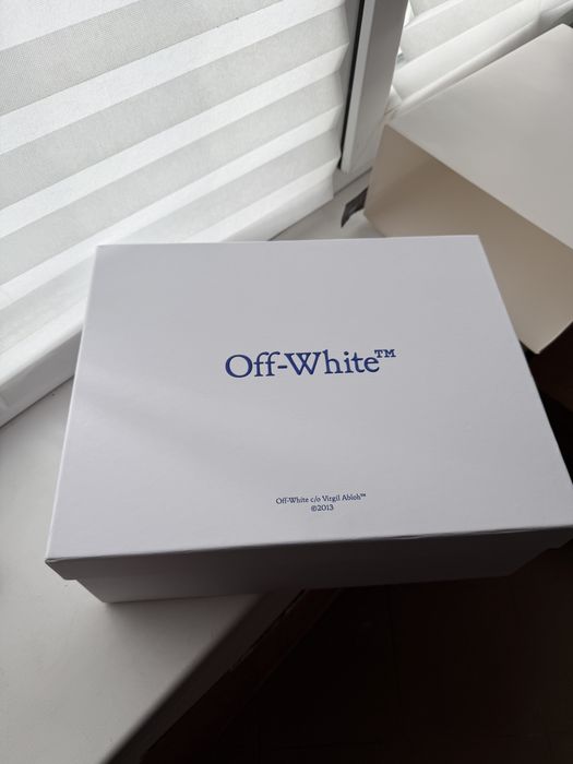 Кросівки off white be right back  navy blue 42