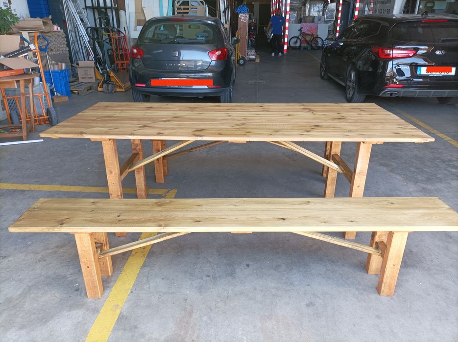 Mesas de Madeira por Medida