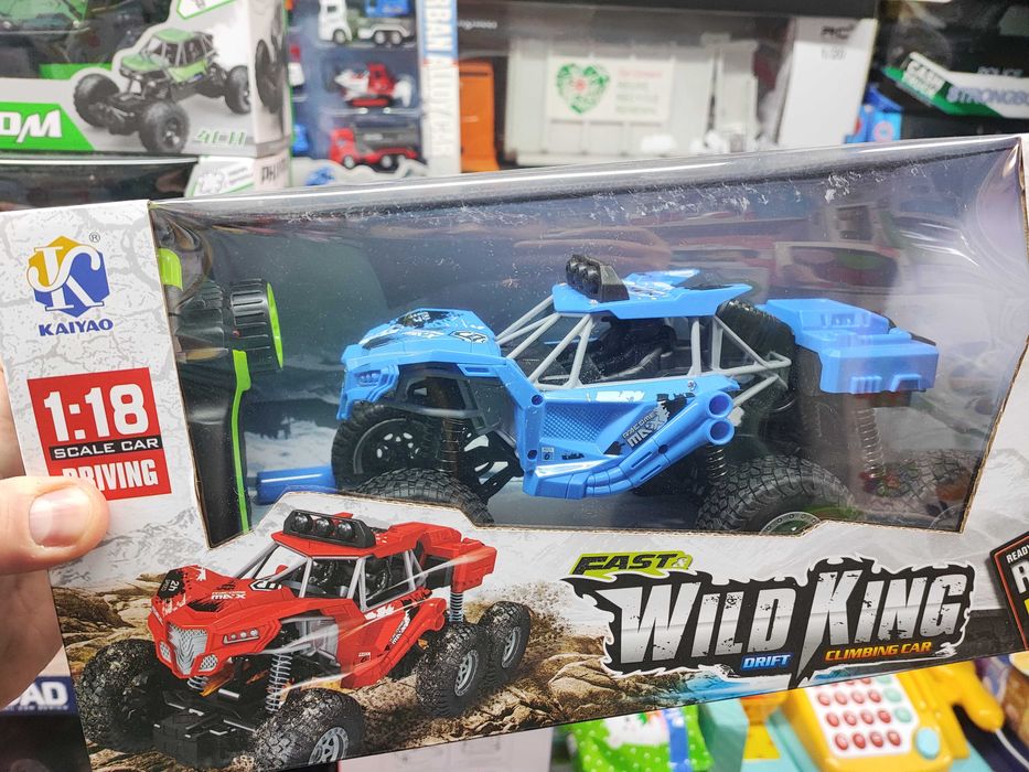 Джип всюдихід 4*4 на радіокеровані пульт акумулятор монстер трак