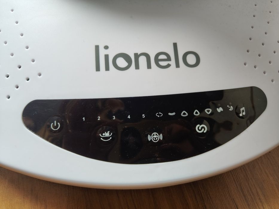 Lionelo Bella Set 2w1 Grey Concrete – leżaczek i bujaczek