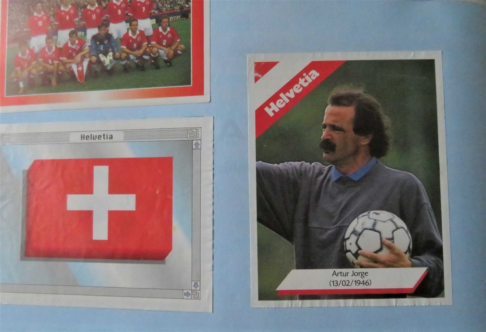 Caderneta EUROCUP 96