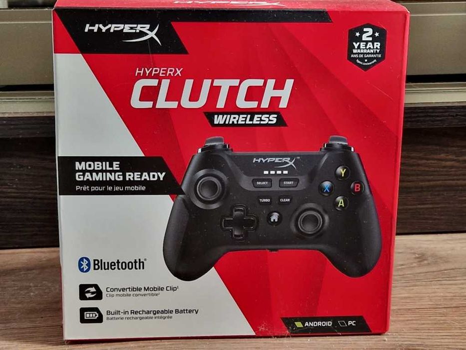 Джойстик геймпад HyperX Clutch Bluetooth usb