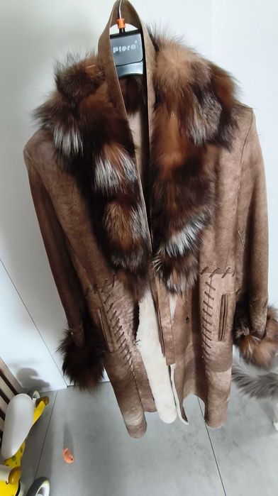 Kożuch damski naturalny