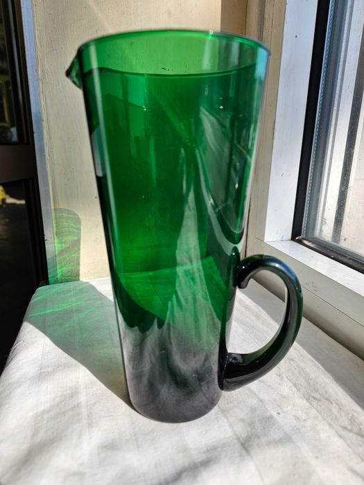 Dzban zielony nowoczesny design lata 80-te