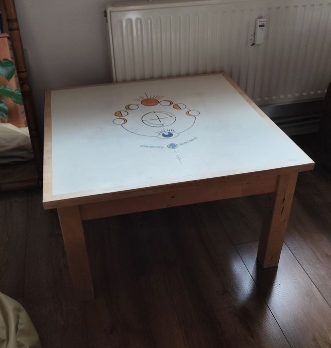 Stół z litego drewna