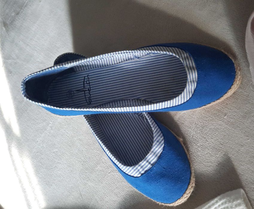 Espadryleb, baleriny Deichmann "Blue Fin"