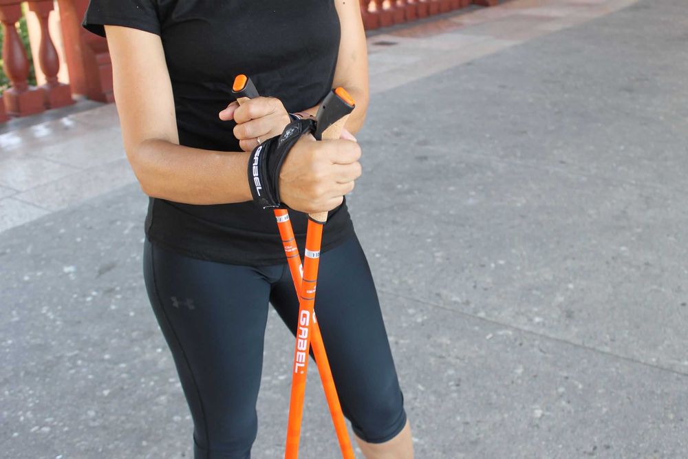 Kije Nordic Walking Gabel X-1.35 Active 35% carbon długość 110cm nowe