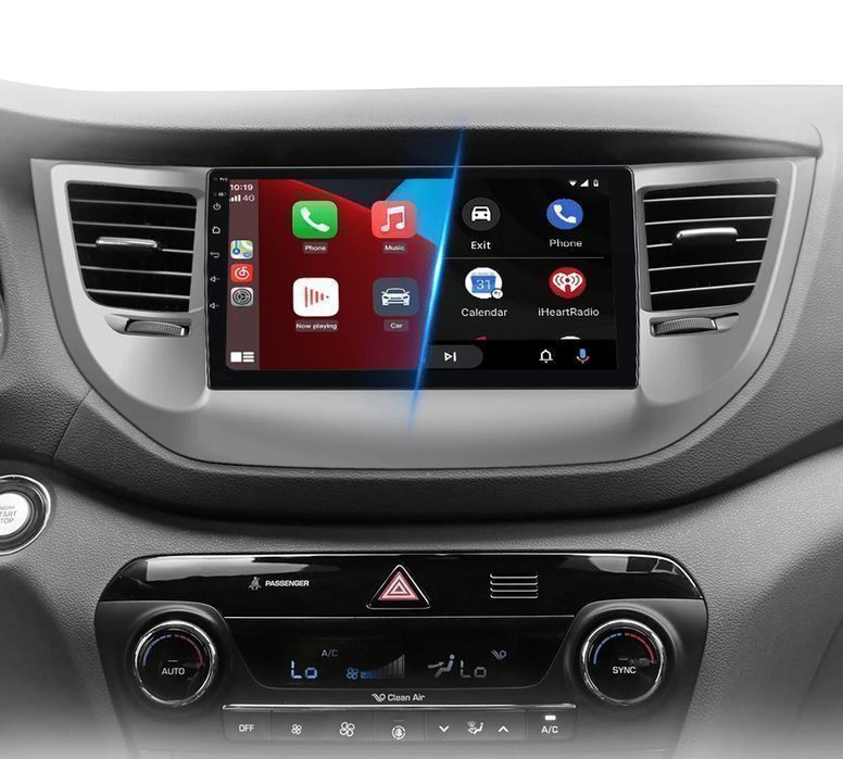Radio Android 15 9” CarPlay Android Auto Hyundai ix35 Tucson 2015–2018 GPS Nawigacja Stacja Multimedialna WiFi Bluetooth PL 1GB/32GB