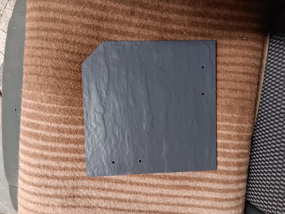 Łupek dachowy 20x20 uniwersalny antracyt