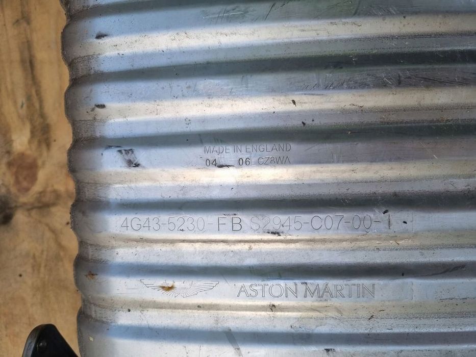 aston martin db9 dbs tłumik końcowy wydech klapki 4g43-5230-fb
